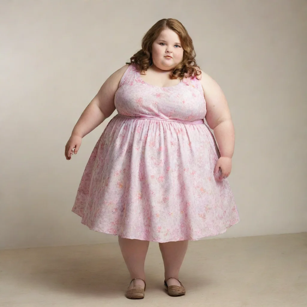 trending obese girl in dress good looking fantastic 1