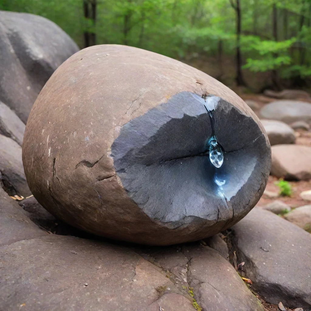 trending one water drop cracking a large boulder rock in half good looking fantastic 1