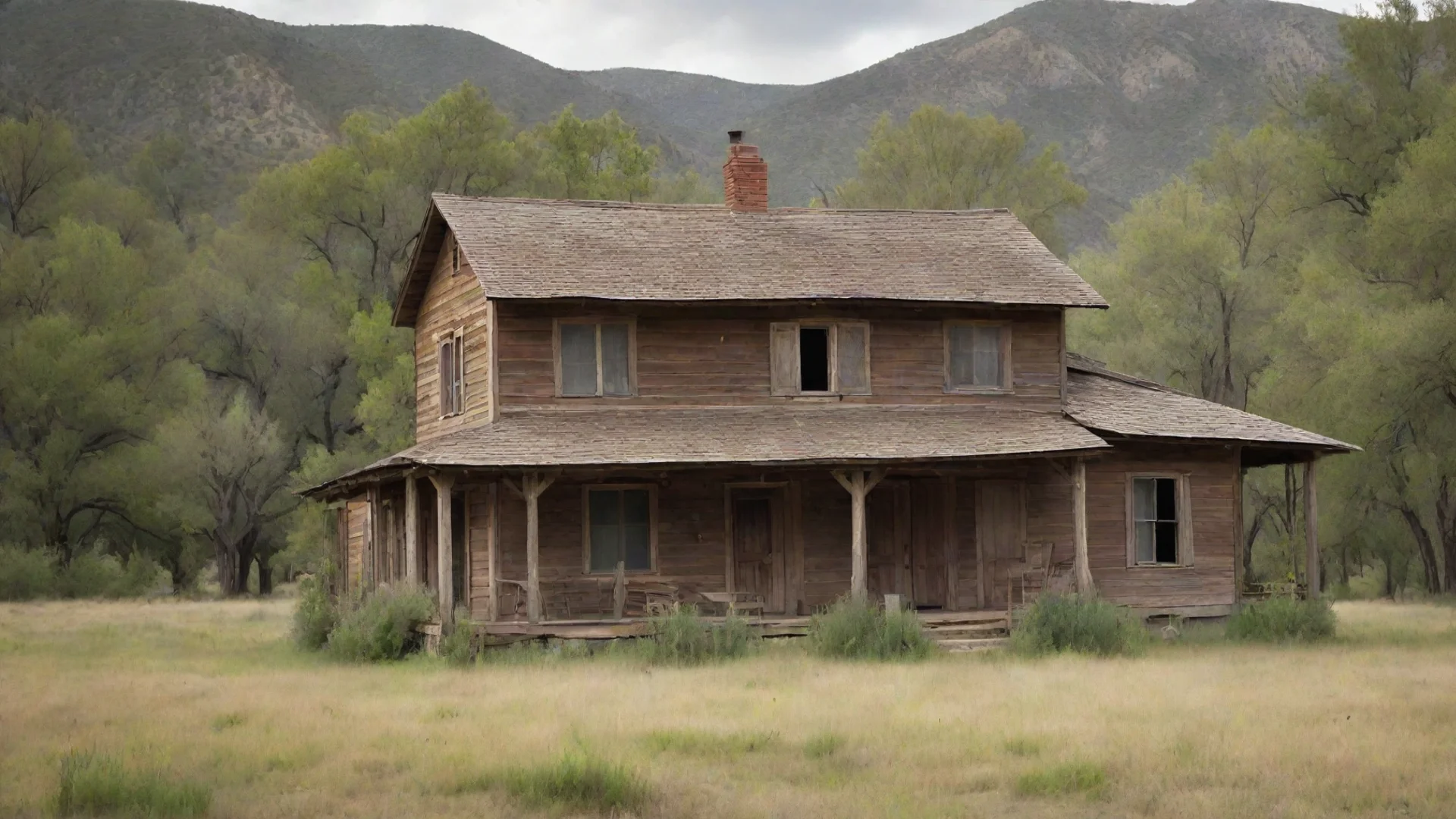 trending peaceful old timey ranch house in nature with no humans pictured good looking fantastic 1 wide