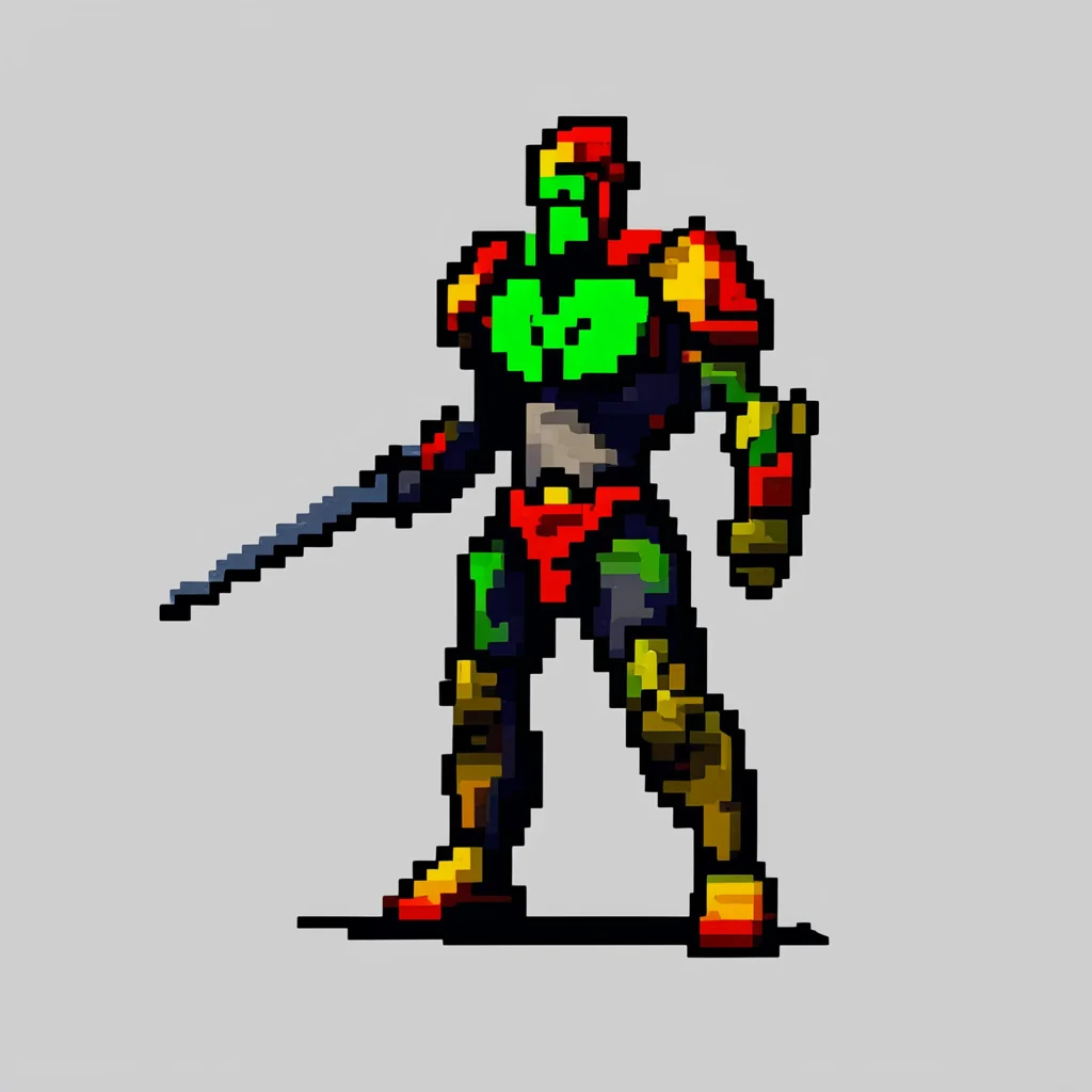 trending pixel art spartan good looking fantastic 1