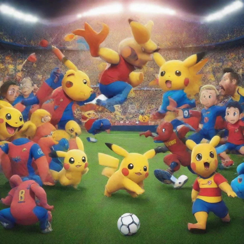 aitrending pokemon fc vs fc barcelona  good looking fantastic 1