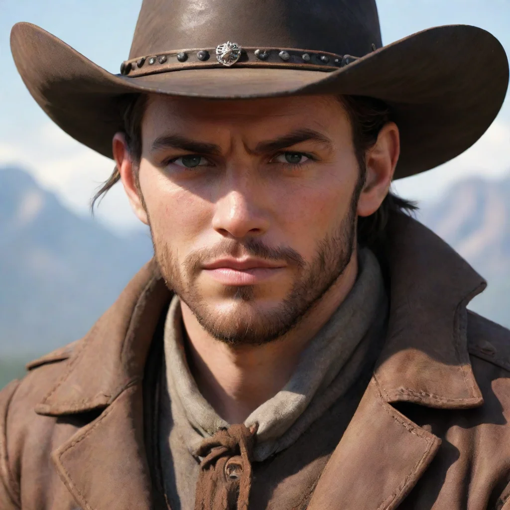 trending portrait of a cowboy fantasycore hd good looking fantastic 1