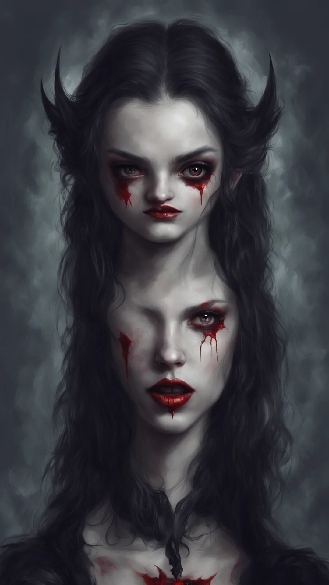 trending portrait of a vampire girl by anato finnstark ar 23 good looking fantastic 1 tall