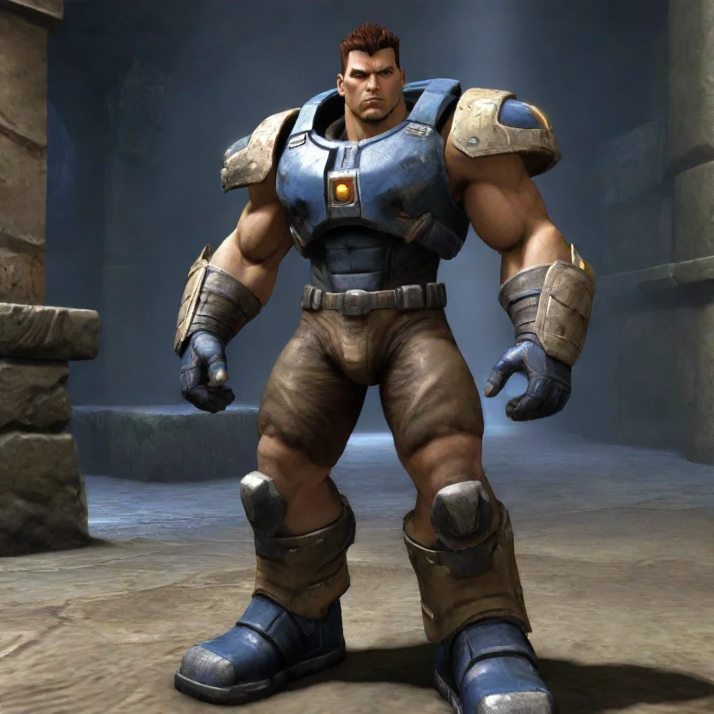 aitrending ps2 style unreal tournament brock good looking fantastic 1