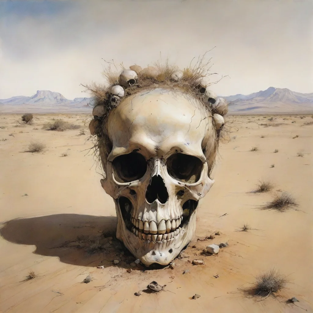 trending ralph steadman skull in the desert good looking fantastic 1