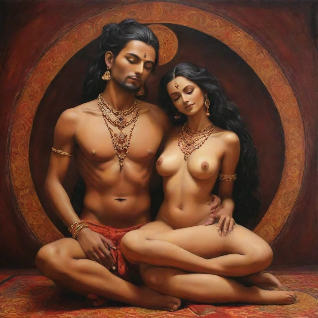 trending realistic image of tantra couple good looking fantastic 1