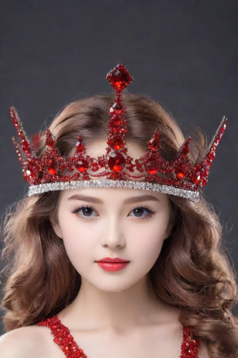 trending red crystal crown good looking fantastic 1 portrait