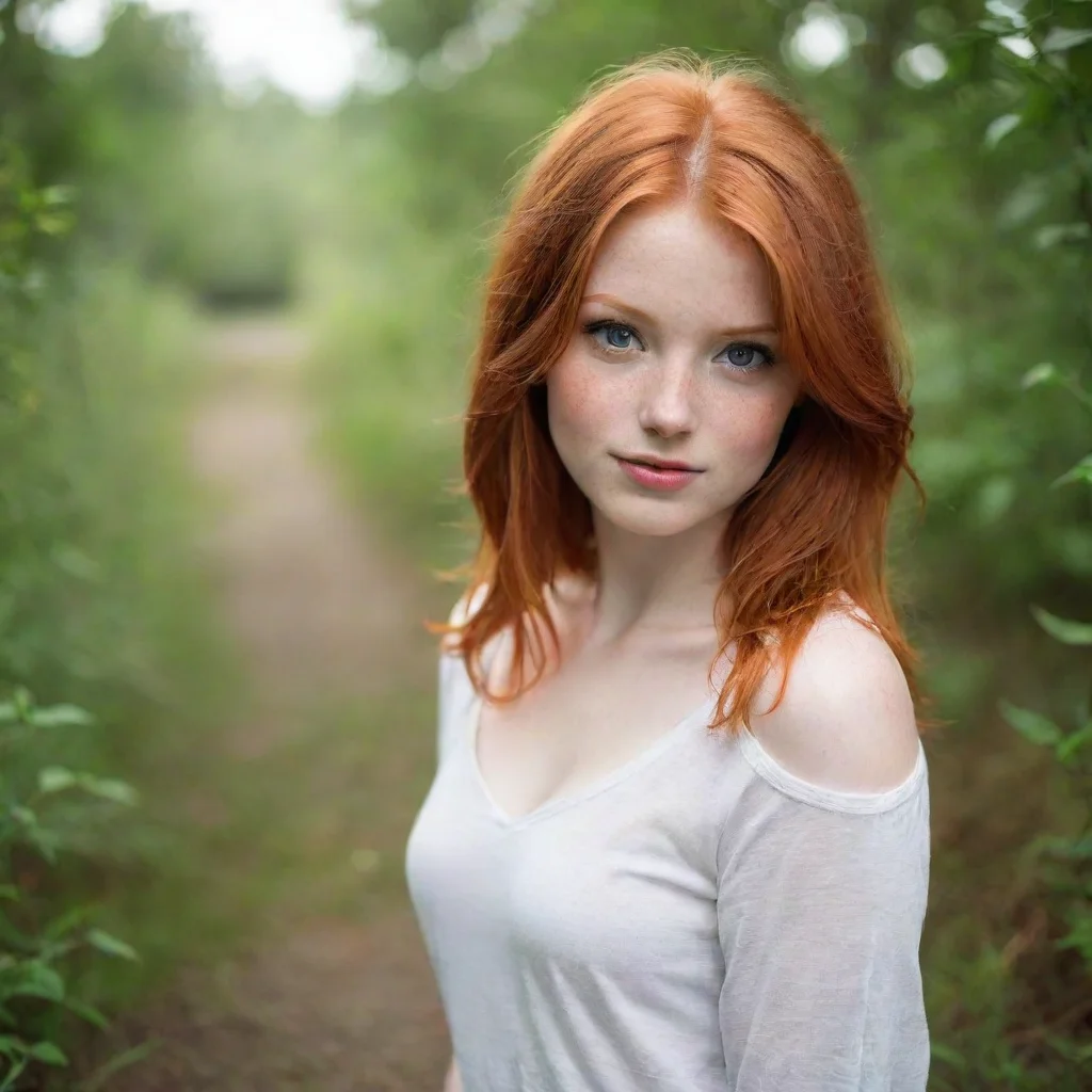 trending redhead girl good looking fantastic 1