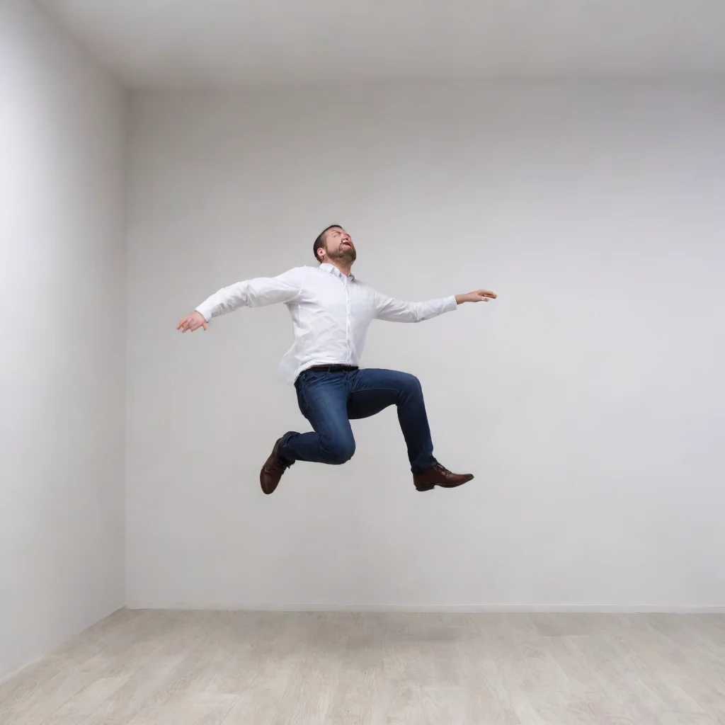 trending relaxed man falling into void good looking fantastic 1