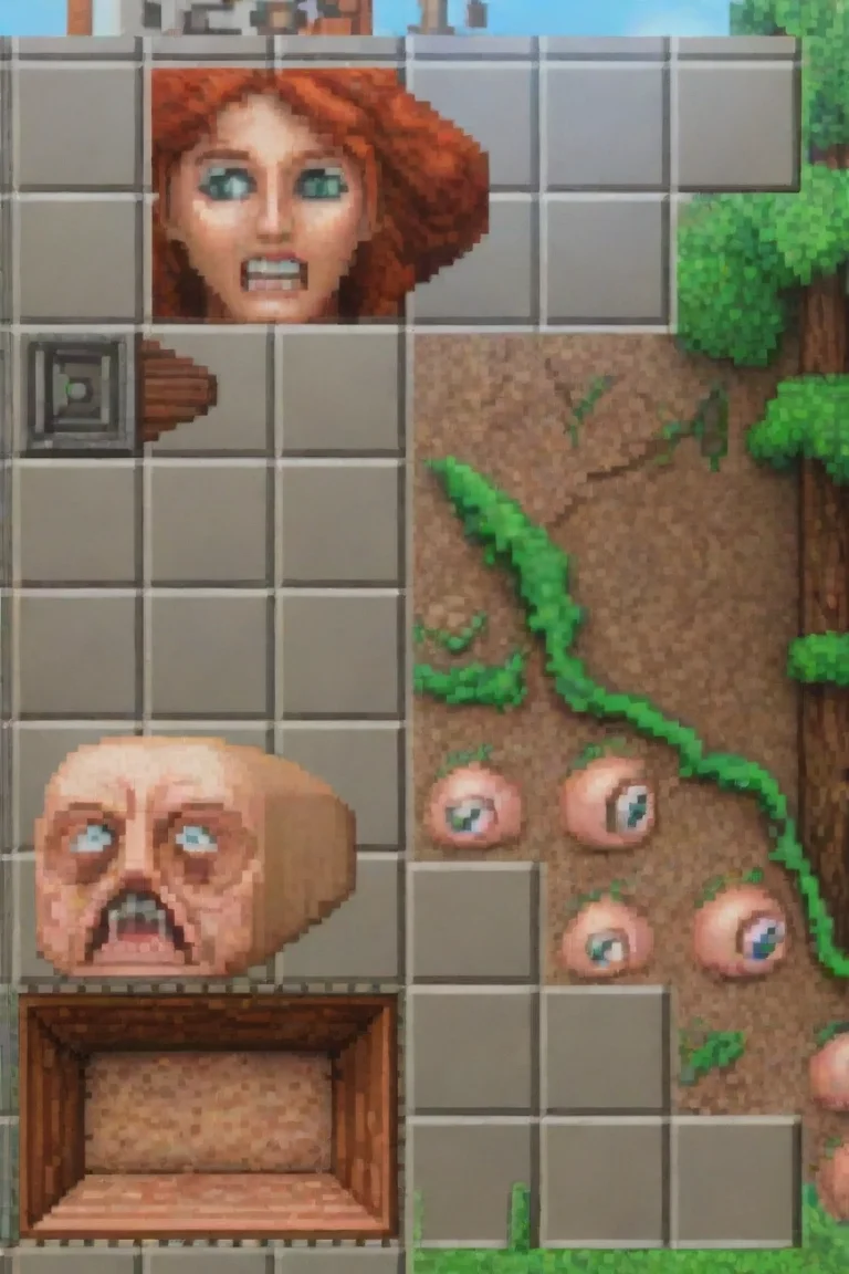 aitrending remaster this 8bit image into hyper realistic 3d rendered. good looking fantastic 1
