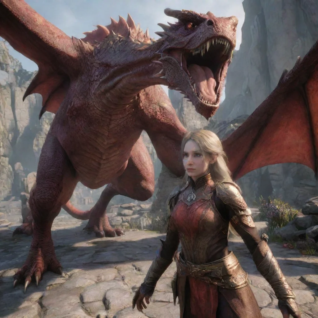 aitrending romantic female dragon first person good looking fantastic 1