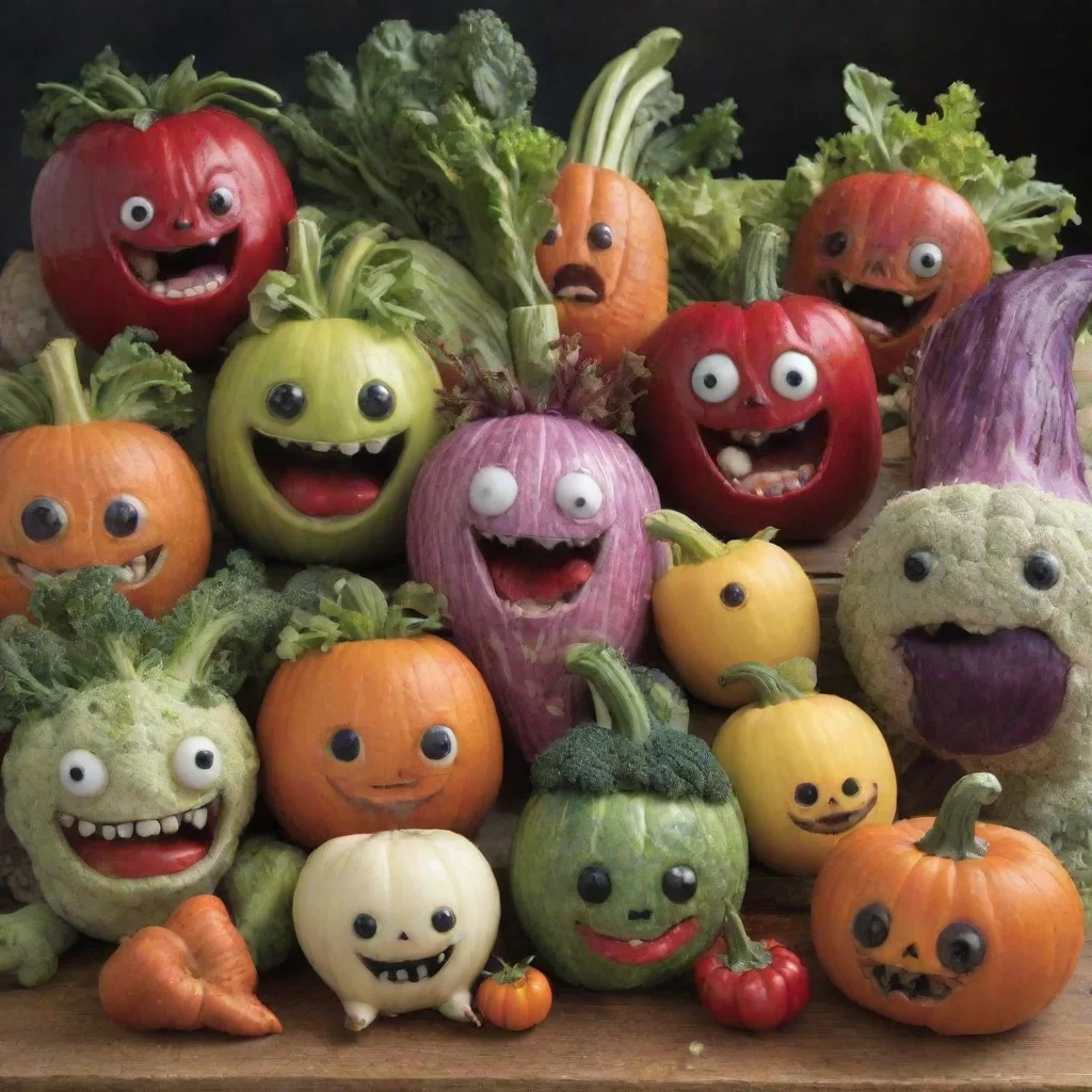 trending scary vegimals good looking fantastic 1