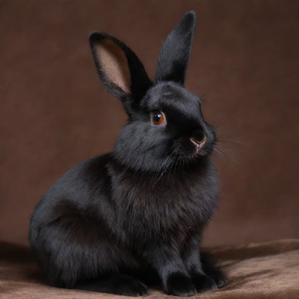 aitrending seductive black rabbit mink good looking fantastic 1