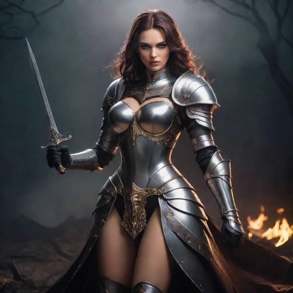 aitrending seductive evil majestic knight warrior good looking fantastic 1