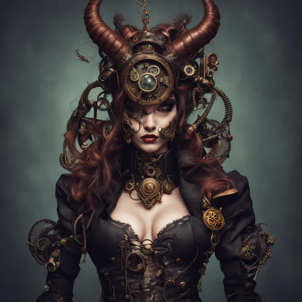aitrending seductive steampunk evil demon good looking fantastic 1