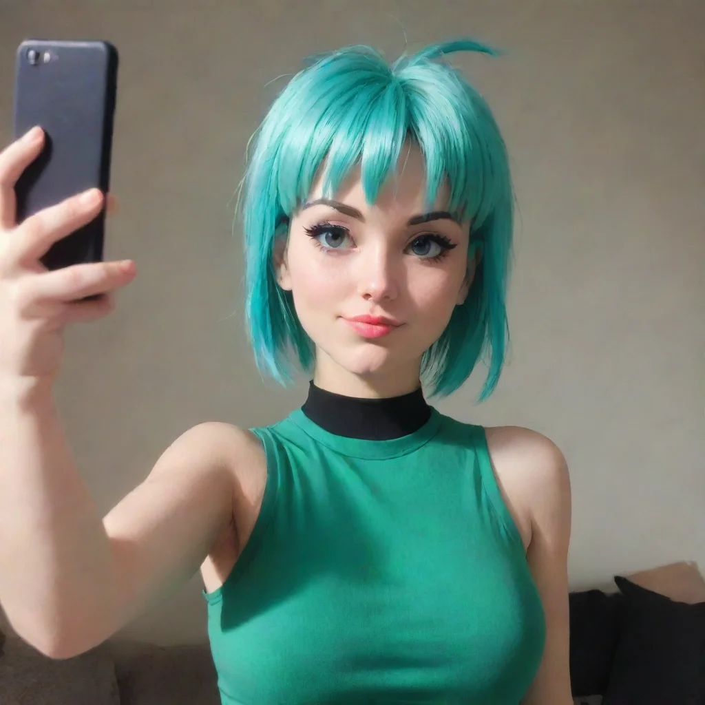 trending selfie of bulma good looking fantastic 1