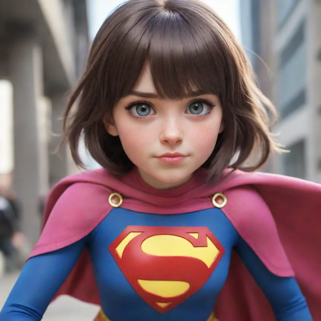 aitrending shy cute superhero girl bangs first person good looking fantastic 1