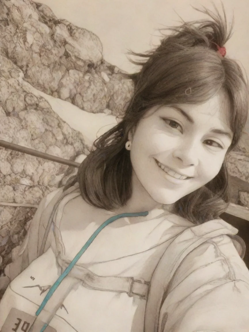 trending side view of a portrait side view of a head studio ghibli detail outline detail sketch slam art good looking fantastic 1