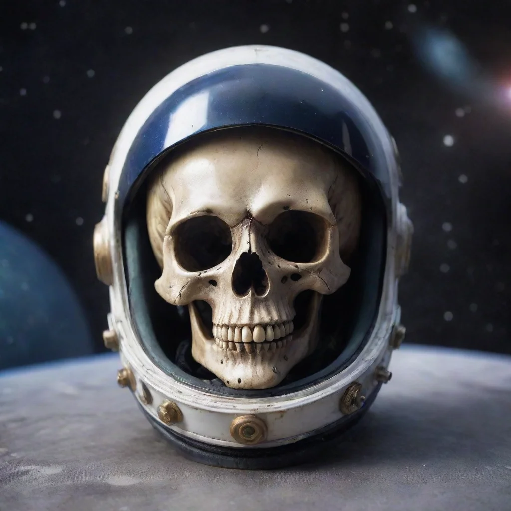 aitrending skull in space helmet good looking fantastic 1