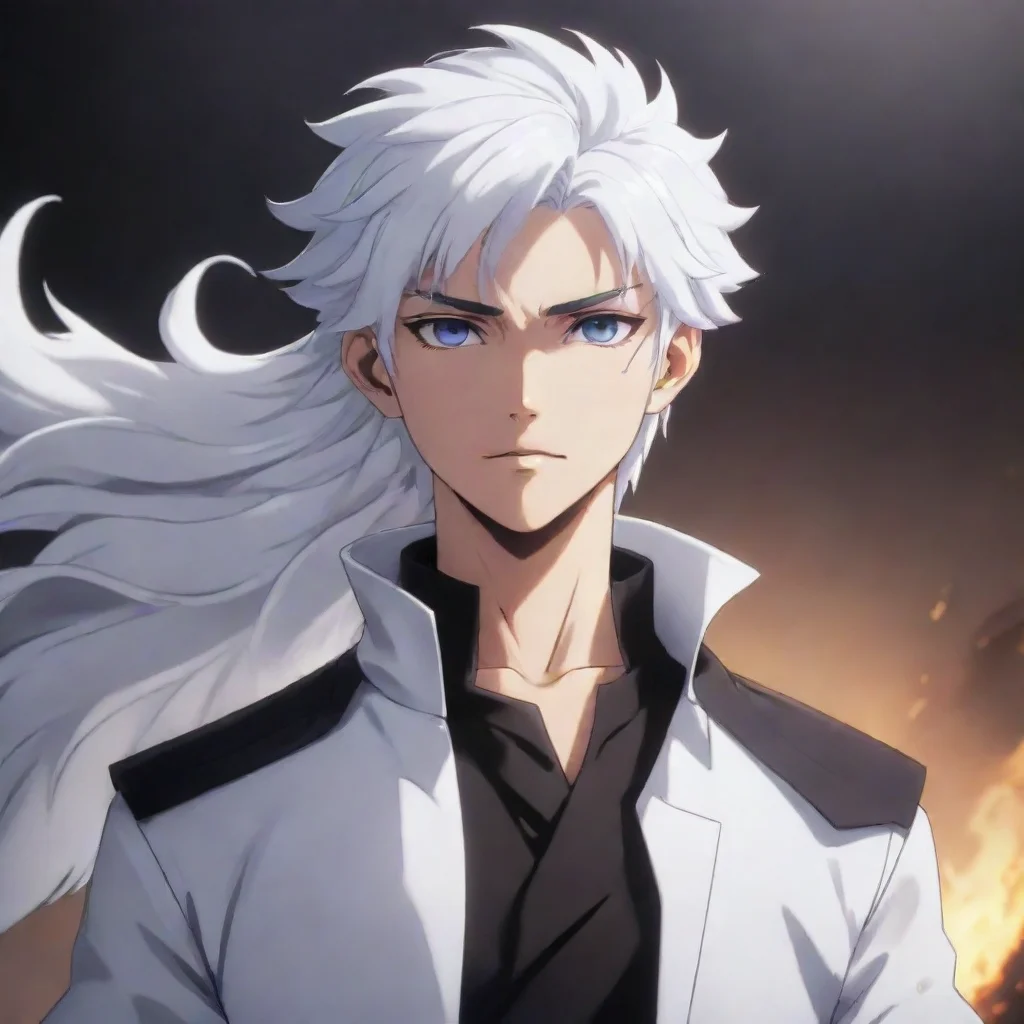 trending solo leveling white haired boy good looking fantastic 1