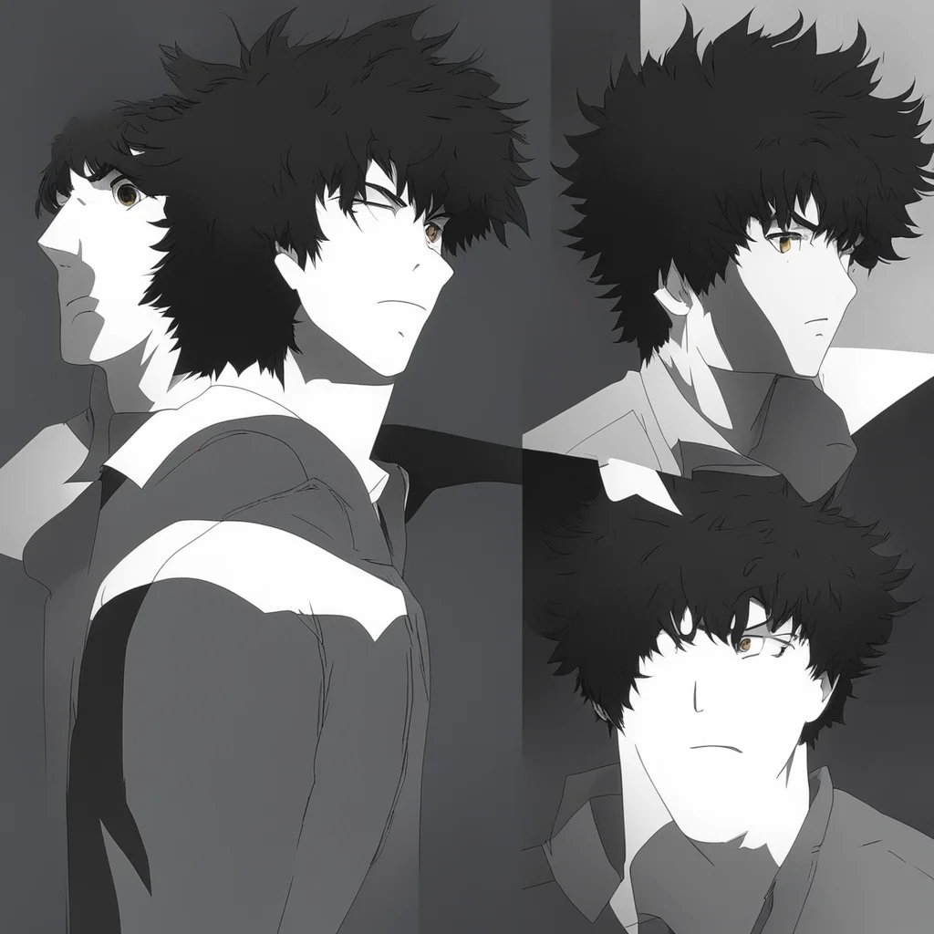 trending spike spiegel with different facial expressions good looking fantastic 1