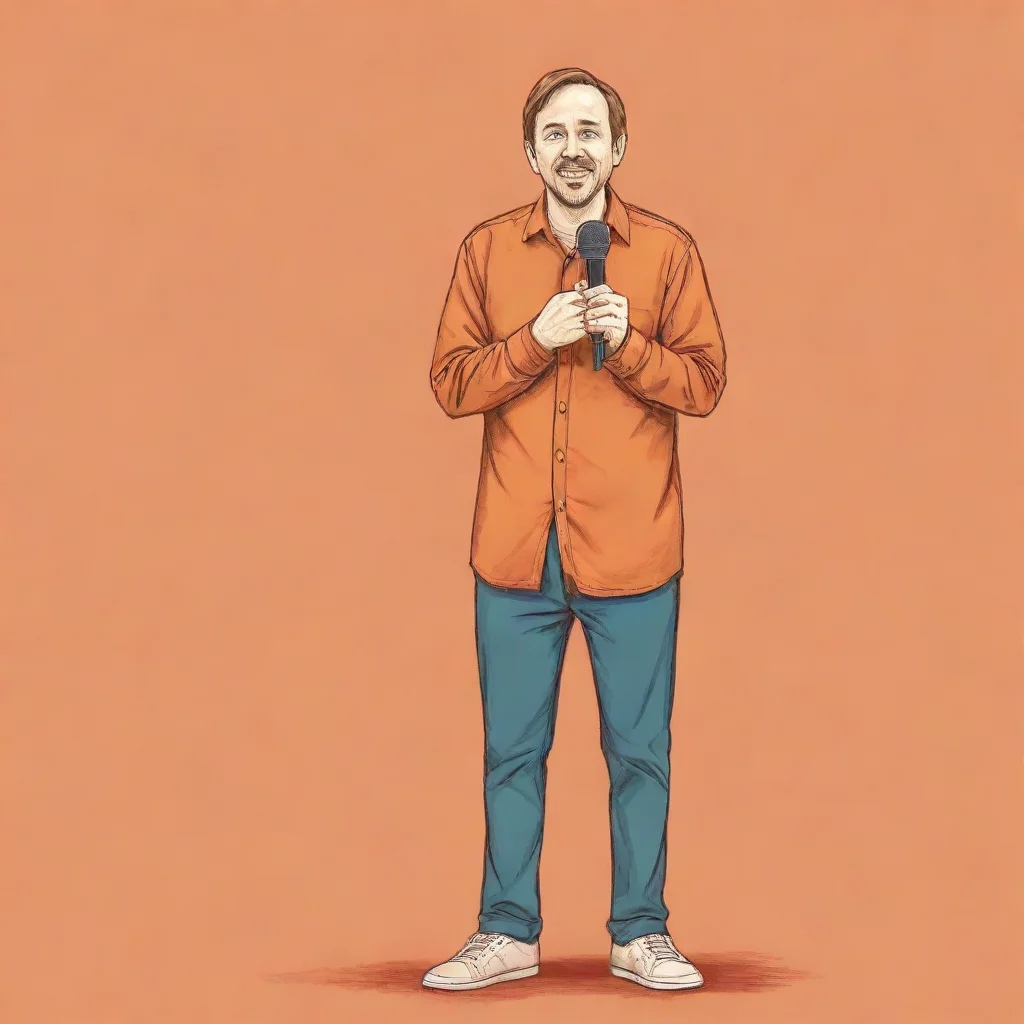 aitrending stand up comediansketchwarm color good looking fantastic 1