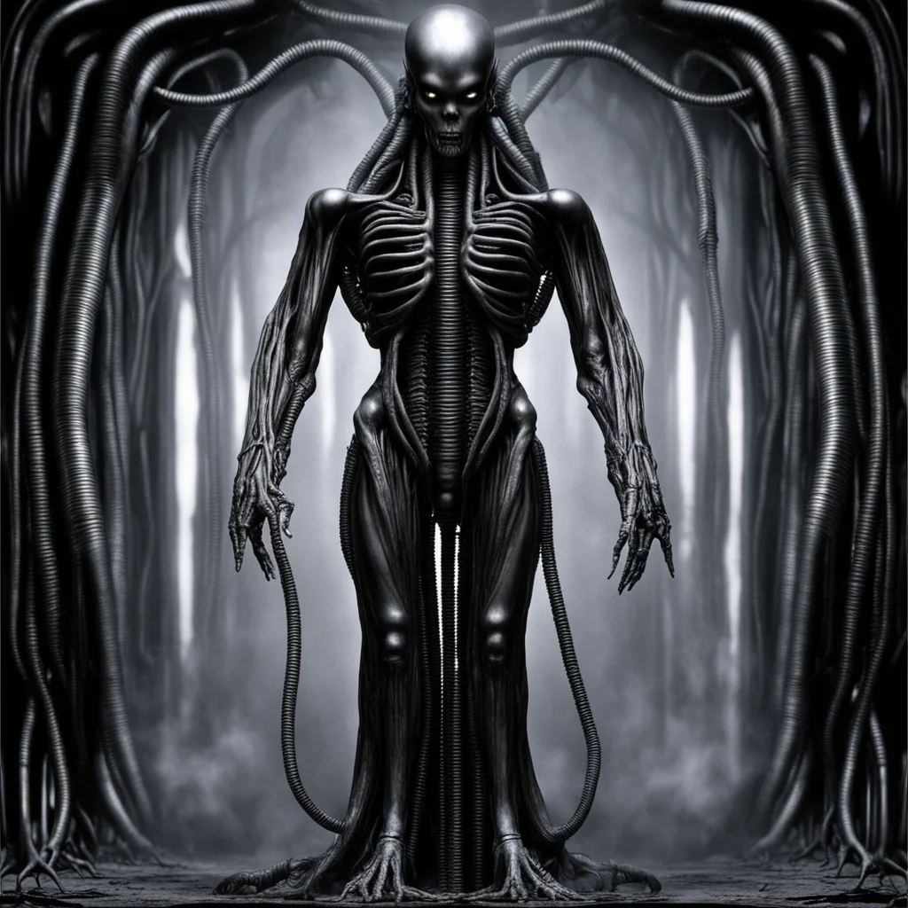 trending standing tall humanoid giger  good looking fantastic 1