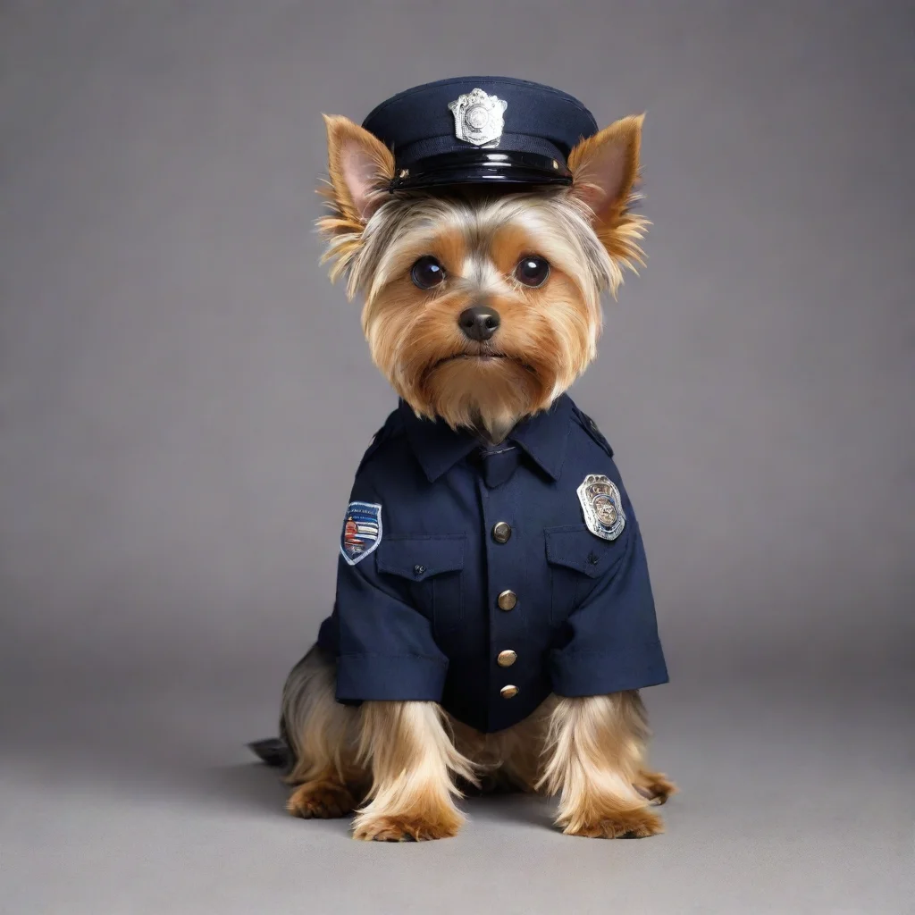 trending standing yorkshire terrier as an american tv cop good looking fantastic 1