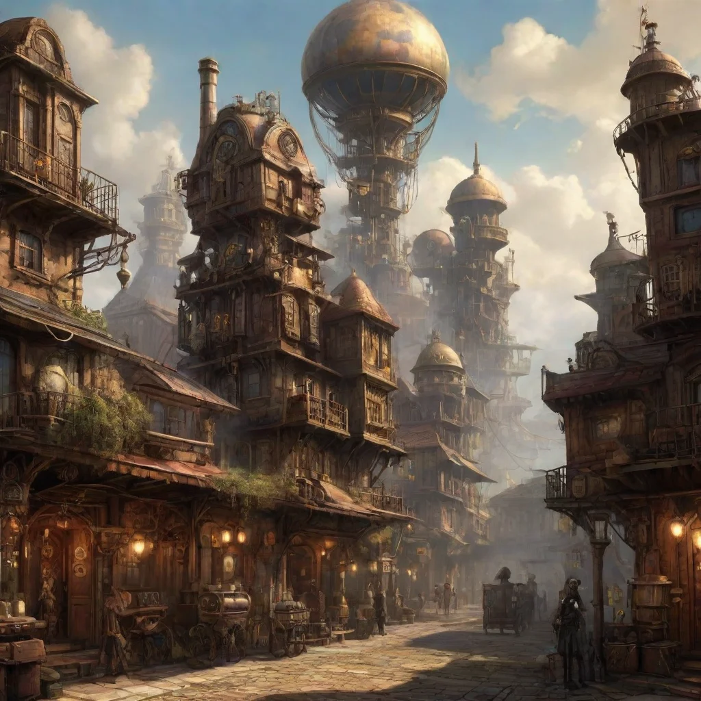 aitrending steampunk venus colony town epic hd artistic best good looking fantastic 1
