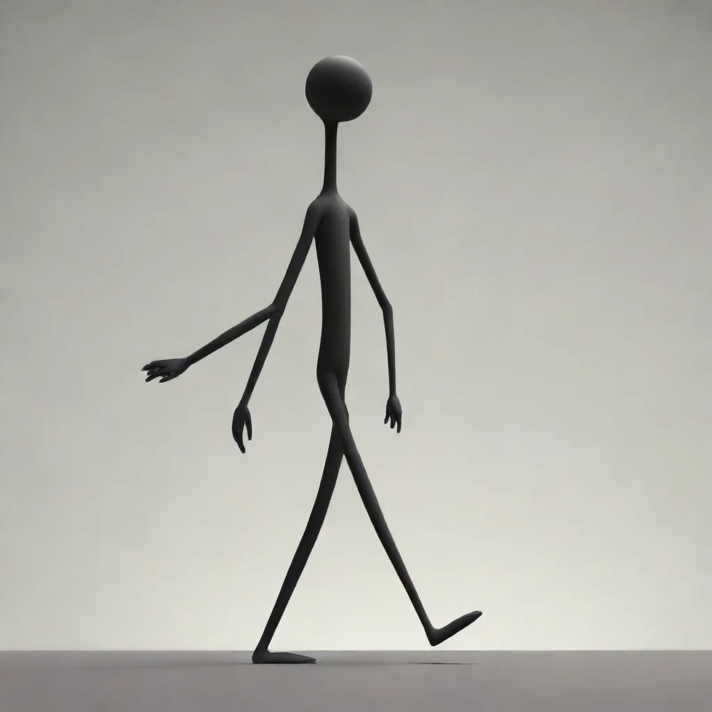 trending stickman walking good looking fantastic 1