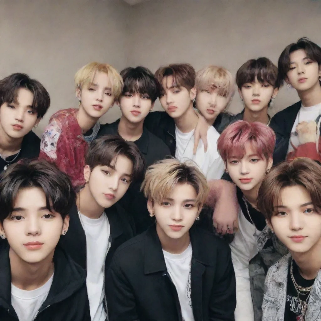 aitrending stray kids kpop group good looking fantastic 1