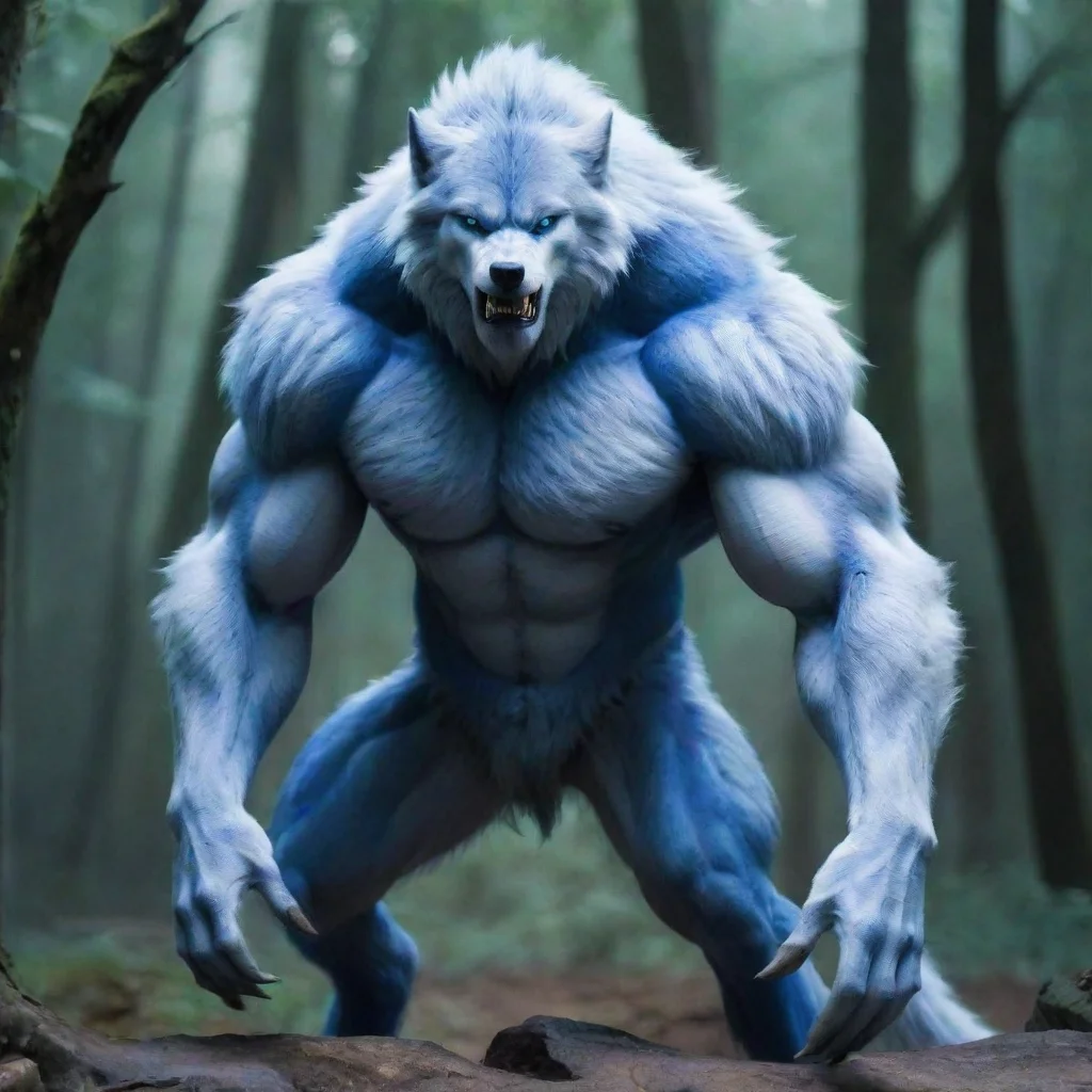 trending strong blue wolf confident good looking fantastic 1