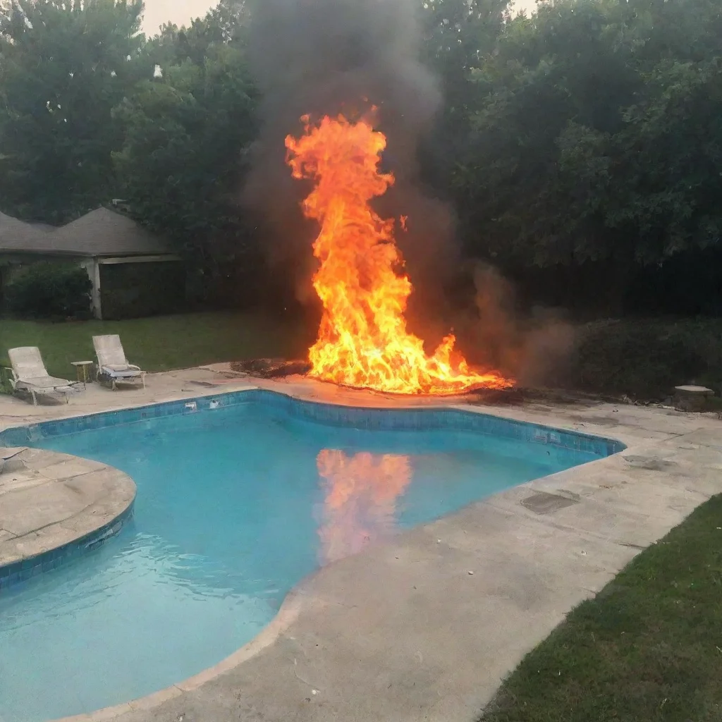 trending swimming pool on fire good looking fantastic 1