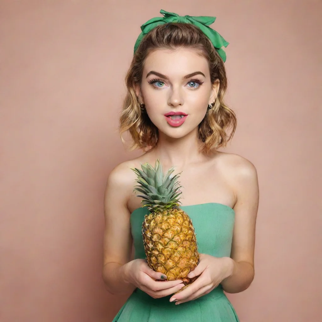 trending taylor swirft holding a pineapple good looking fantastic 1
