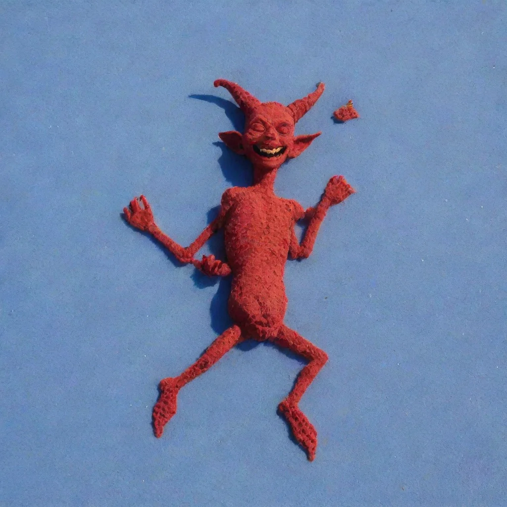 aitrending the devil sunbaking on blue sand good looking fantastic 1