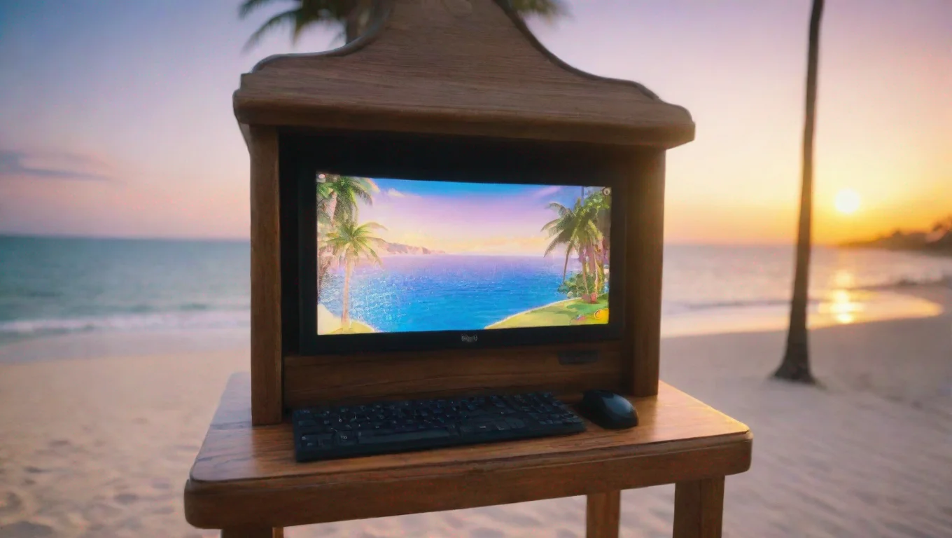 trending the pc is playing a golf video game good looking fantastic 1