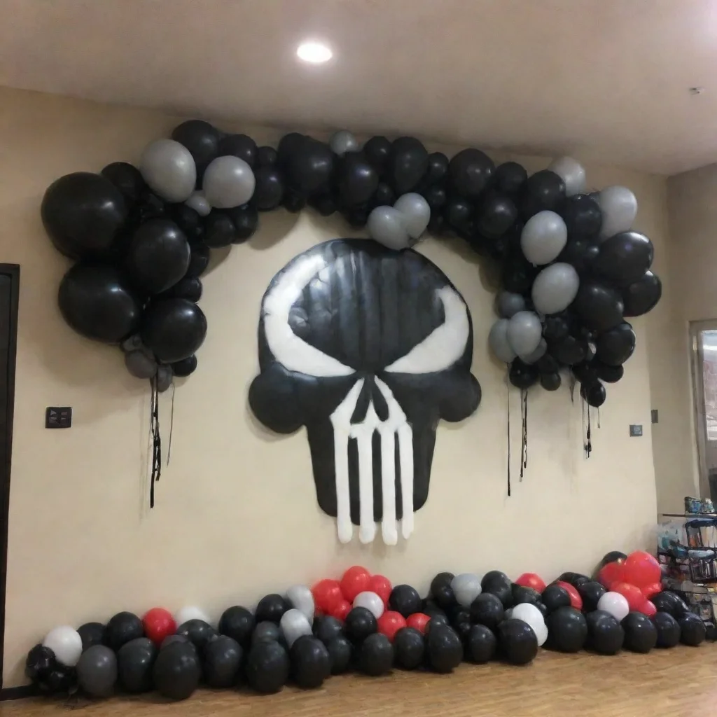 trending the punisher logo made out of balloons good looking fantastic 1