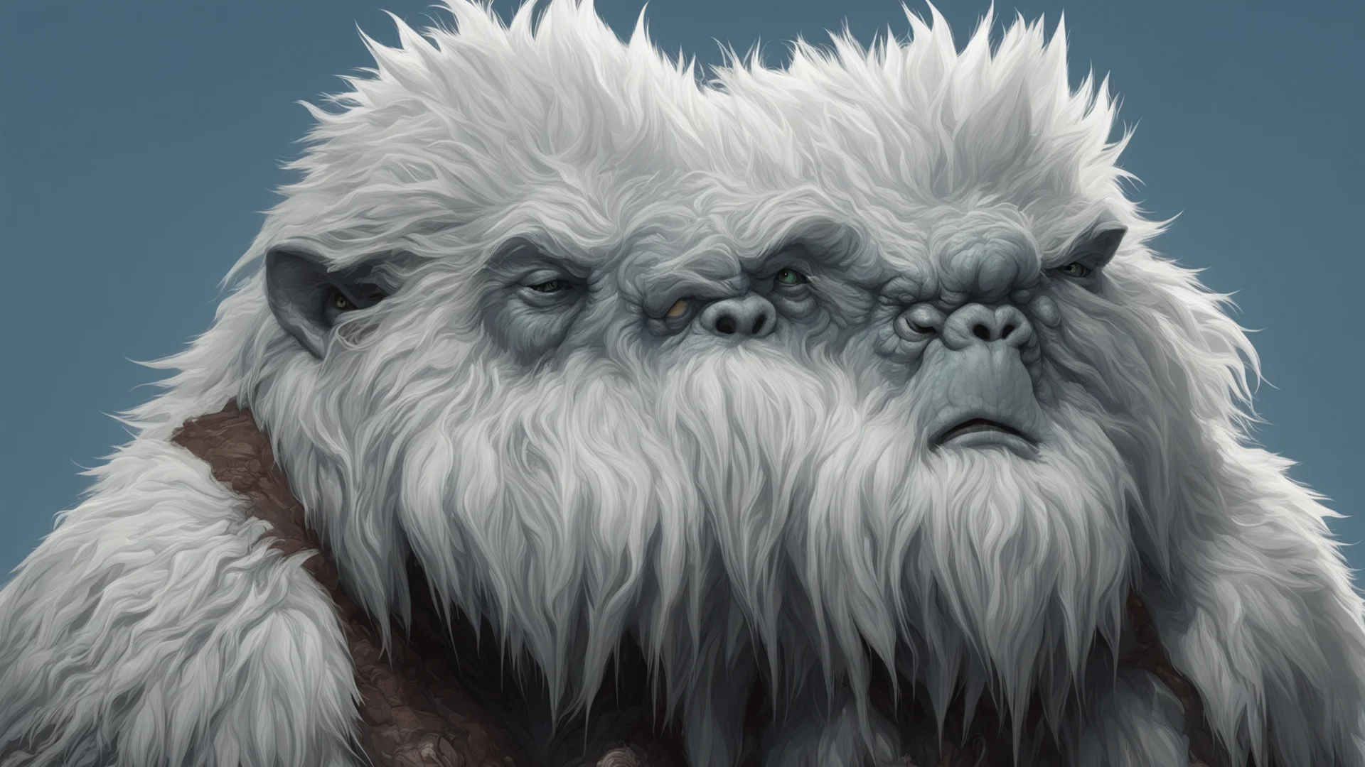 trending the yeti king character design portrait designed by sawoozer akitipe studios craig mullins ar 23 good looking fantastic 1 wide