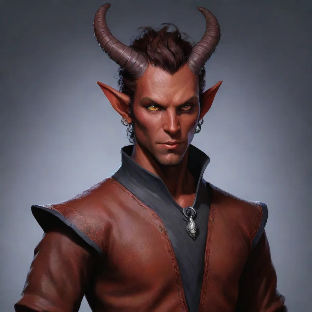 trending tiefling male good looking fantastic 1
