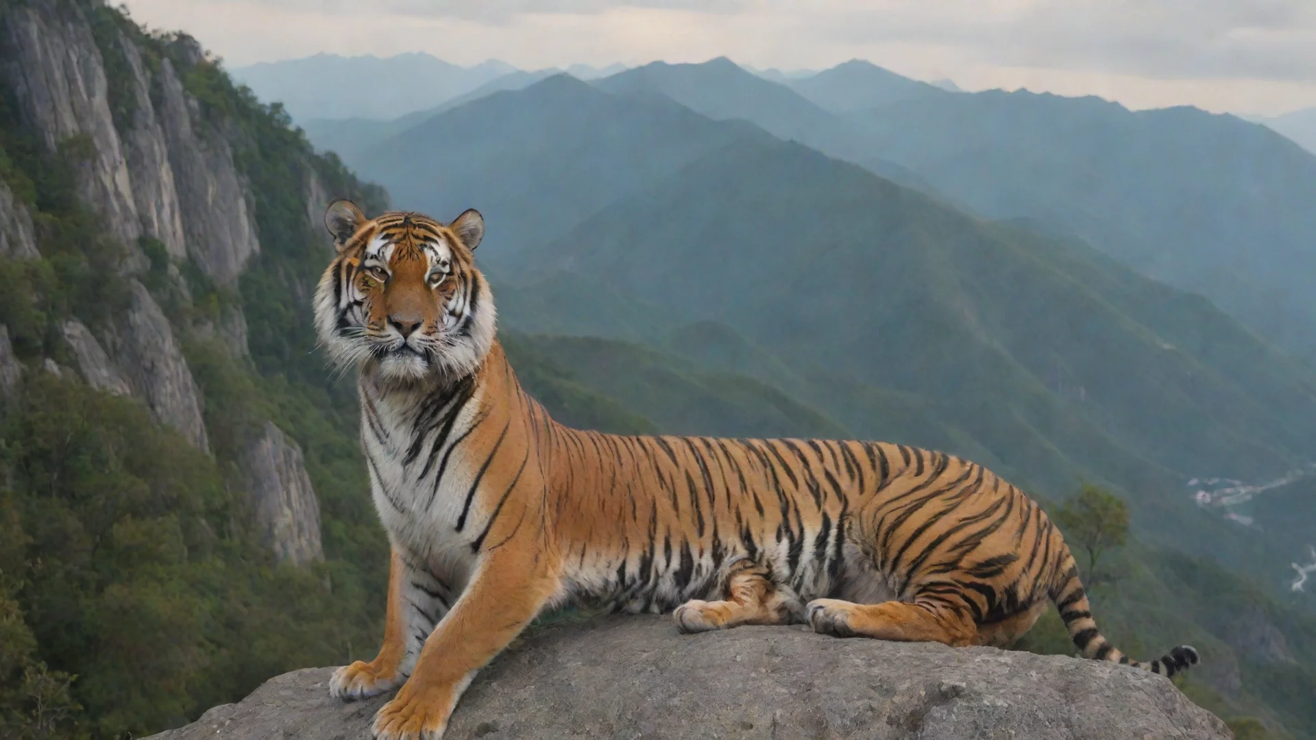 trending tiger on a mountain good looking fantastic 1 wide