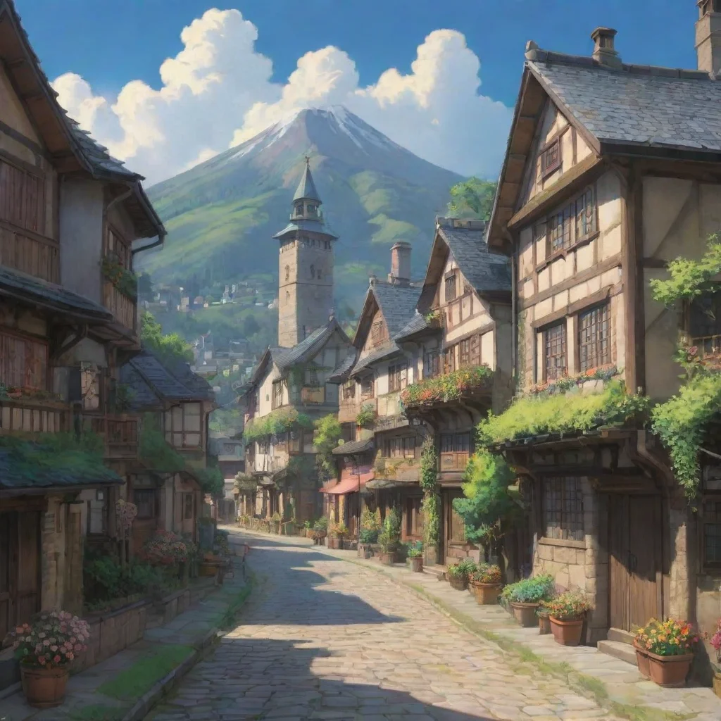 trending town sweet ghibli anime beautiful majestic hd aesthetic best quality artstation good looking fantastic 1