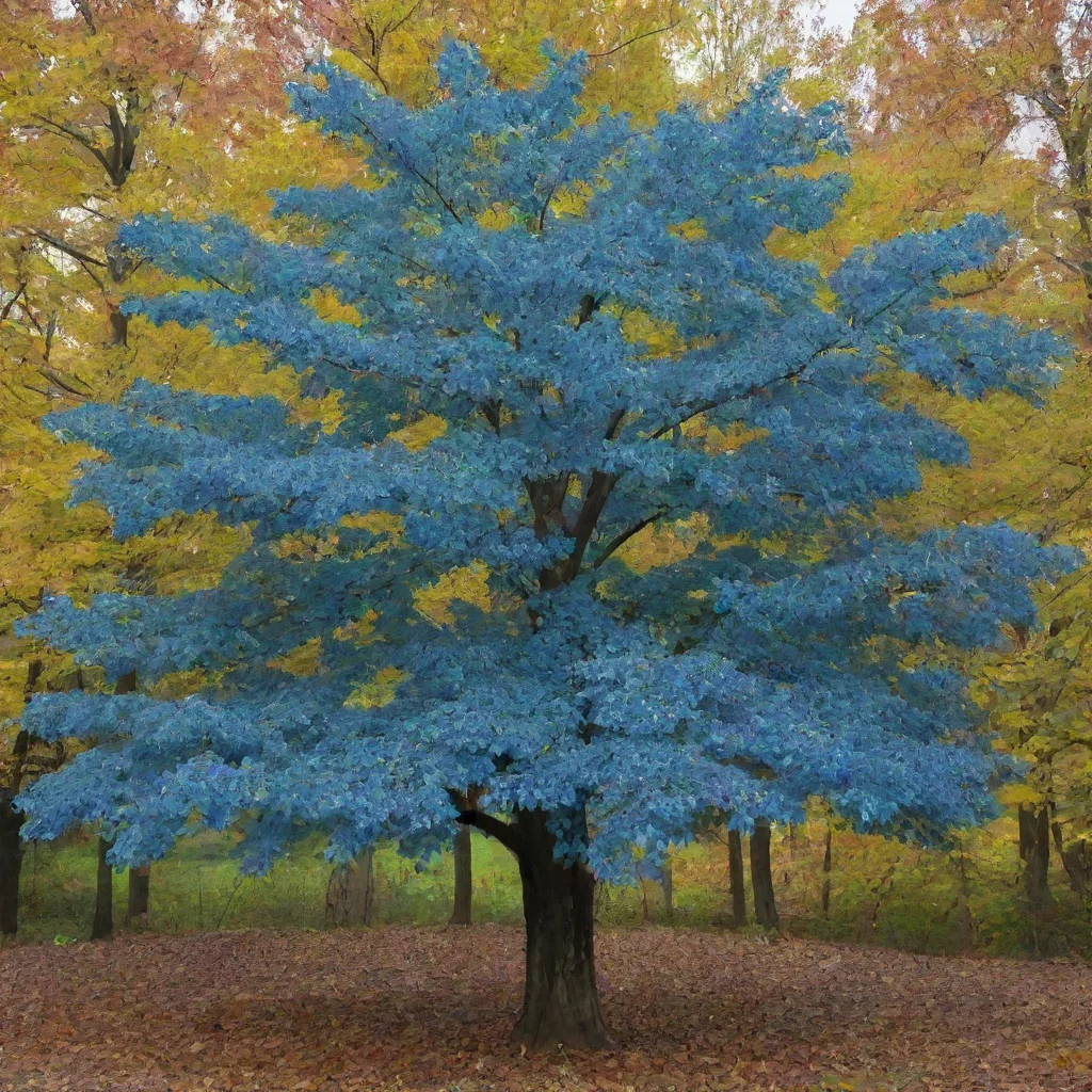 trending tree with nlue leaves good looking fantastic 1