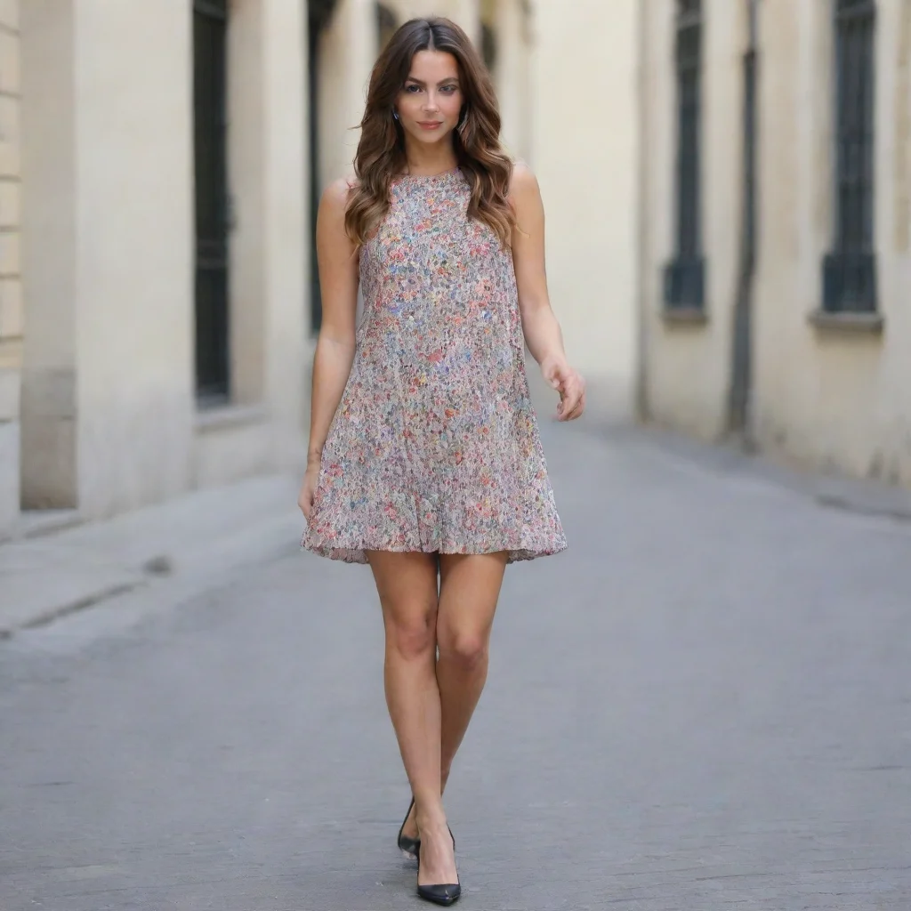 aitrending une femme en mini dress without culottes good looking fantastic 1