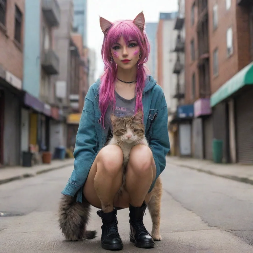 aitrending urban cat girl good looking fantastic 1
