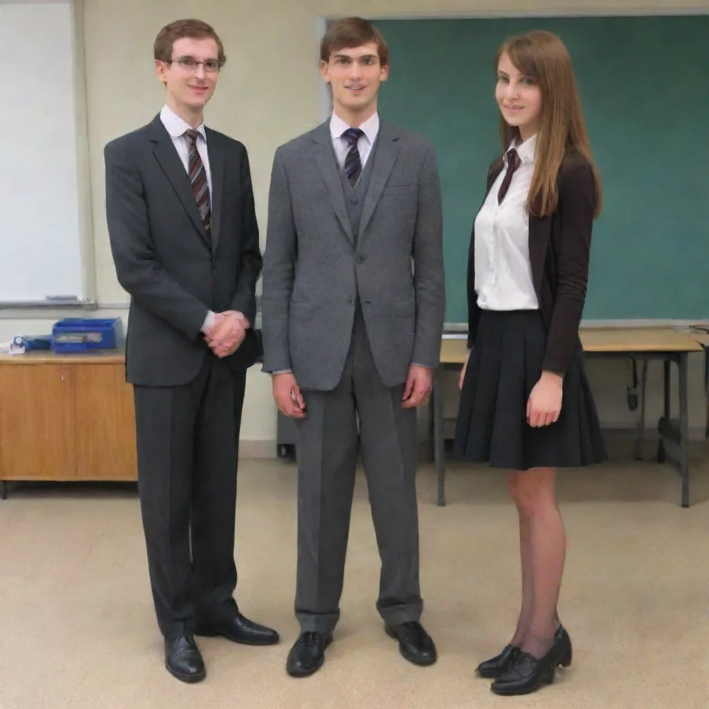 trending very tall 10 rear old girl next to shorter male teacher good looking fantastic 1