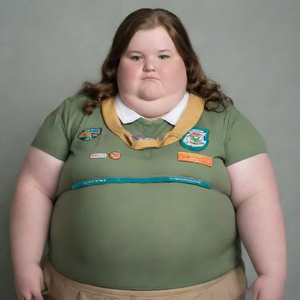 trending very very very very obese girl scout good looking fantastic 1