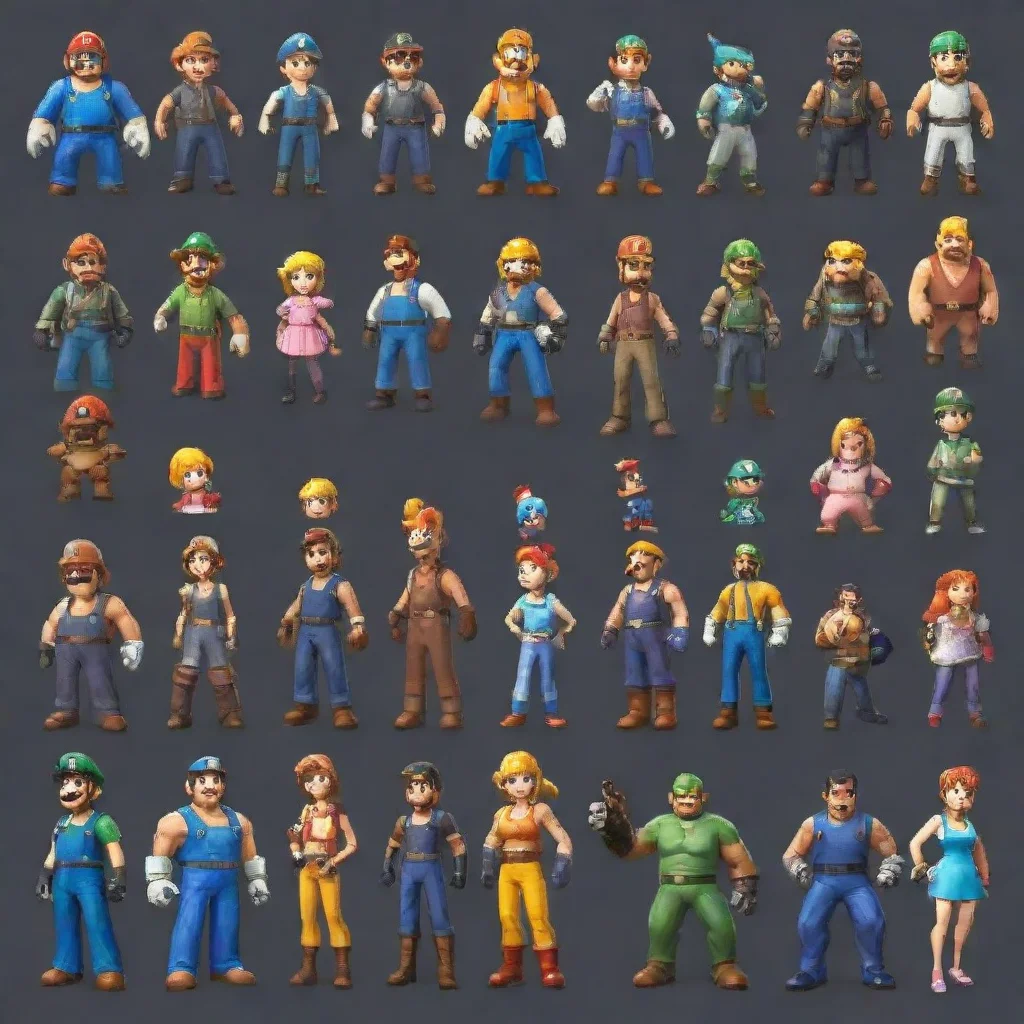 trending video game characters good looking fantastic 1