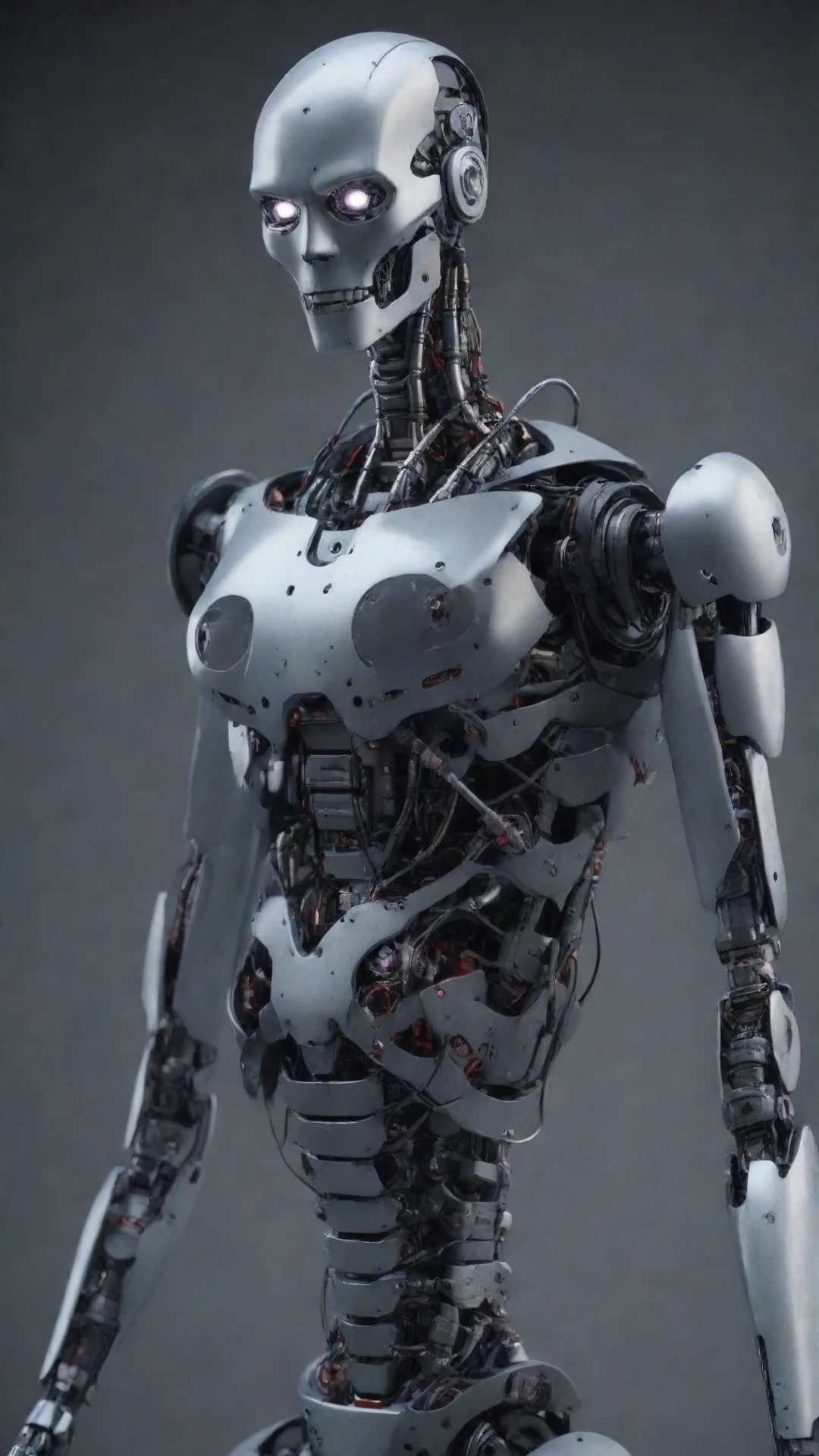 trending villian ai robot realistic good looking fantastic 1 hdtall