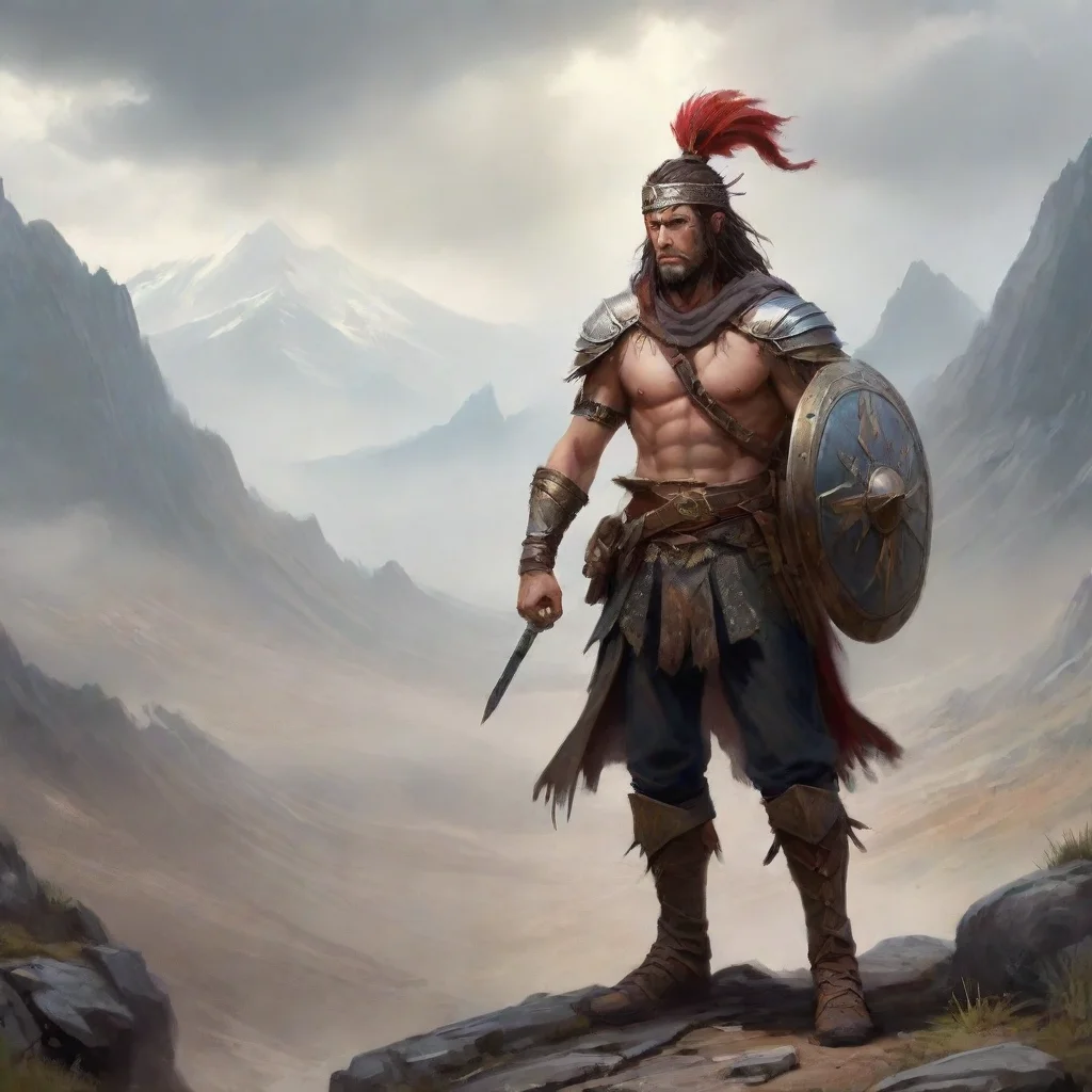 trending wanderer digital art warrior good looking fantastic 1