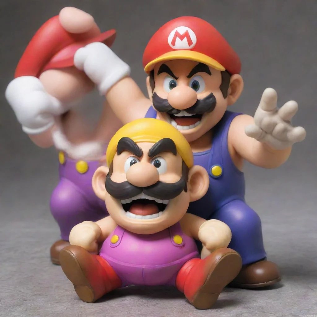 trending wario kidnaps mario good looking fantastic 1